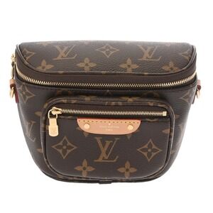 Louis Vuitton Monogram Bum Bag Brown Canvas Shoulder